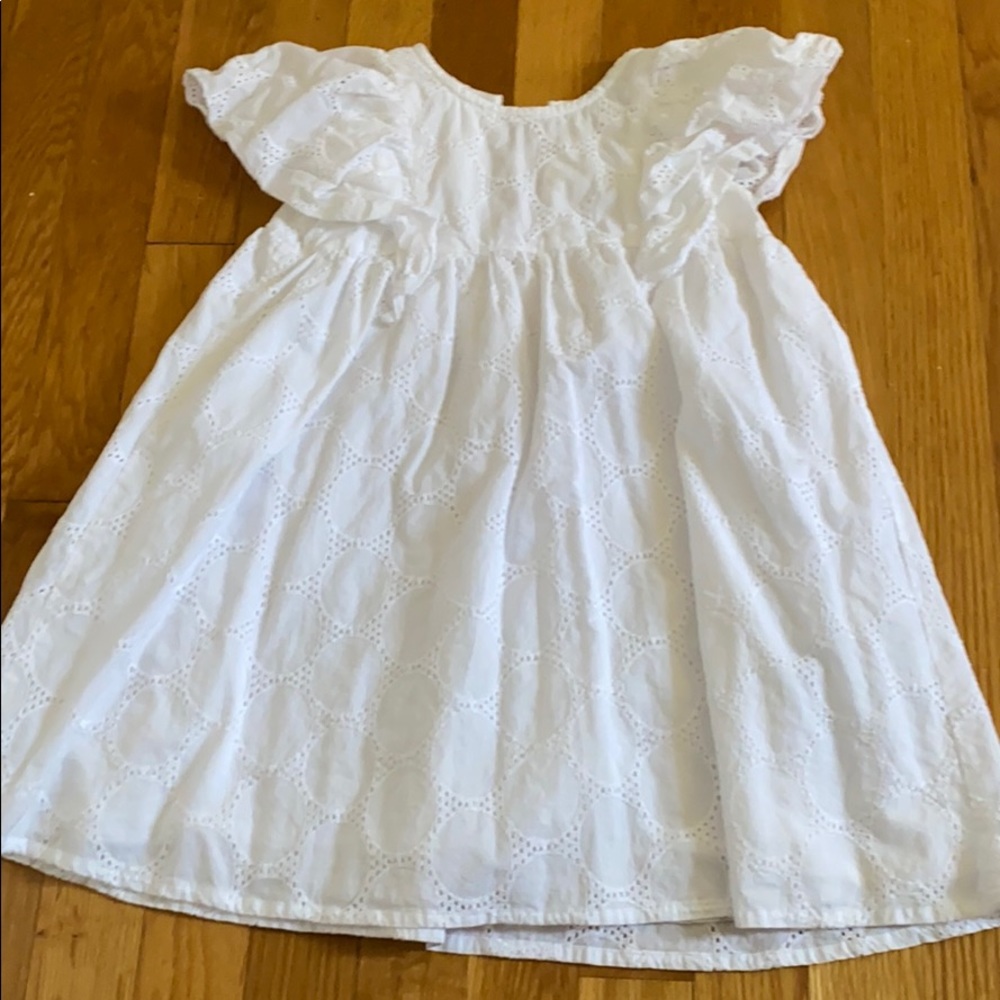 Zara size 5/6 white summer dress